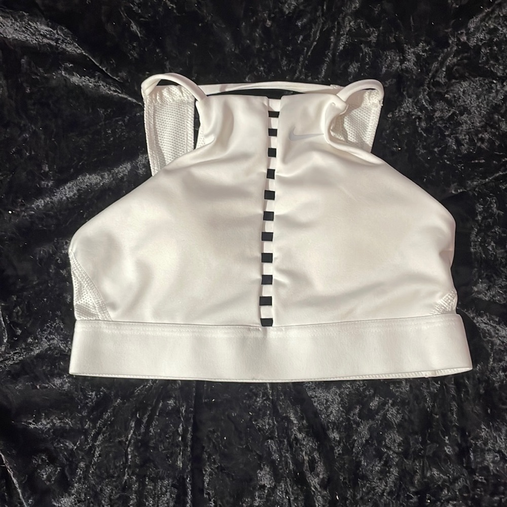 Nike White Sports Bra
